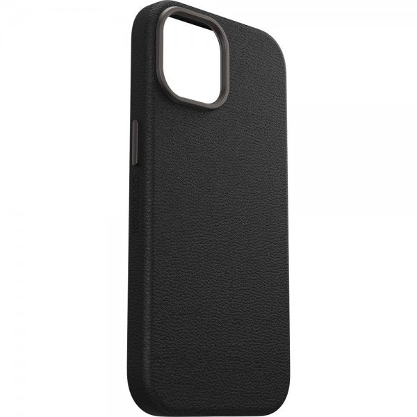 Otterbox iPhone 13/14/15 Suojakuori Symmetry Cactus Leather MagSafe Noir Ash