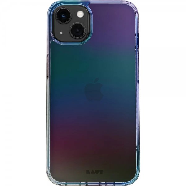 LAUT iPhone 13/iPhone 14 kuori Holo Midnight