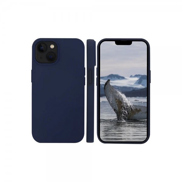 dbramante1928 iPhone 13/iPhone 14 -kuori Iceland Ultra D3O MagSafe Sininen