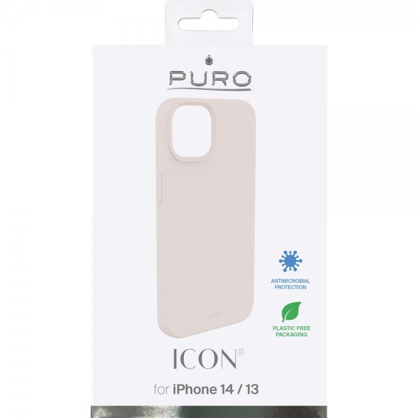 Puro iPhone 13/iPhone 14 kuoret Icon Pink