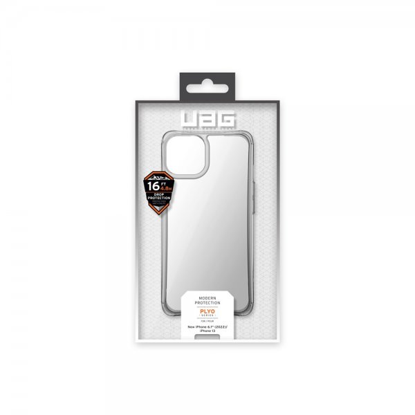 Urban Armor Gear (UAG) iPhone 13/iPhone 14 Suojakuori Plyo Ash