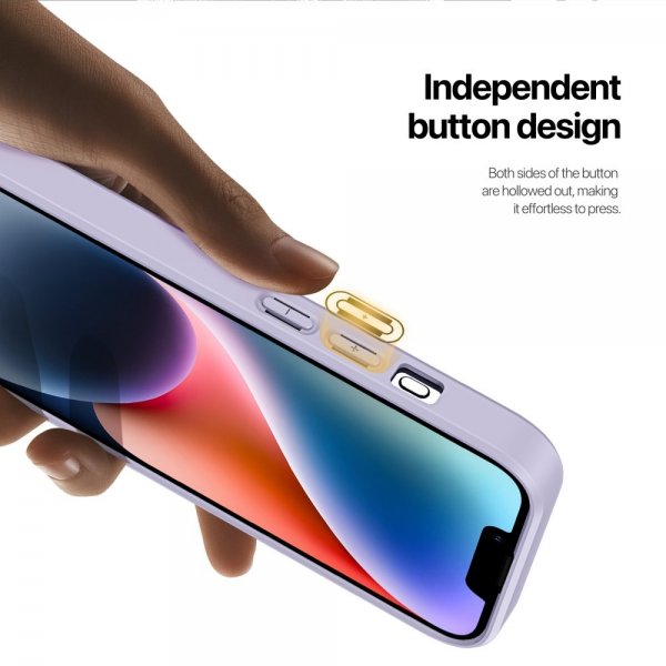 Dux Ducis iPhone 13/iPhone 14 kuoret Rafi II Series MagSafe violetti