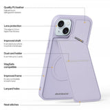 Dux Ducis iPhone 13/iPhone 14 kuoret Rafi II Series MagSafe violetti