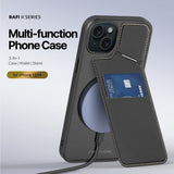 Dux Ducis iPhone 13/iPhone 14 Kotelo Rafi II Series MagSafe Musta