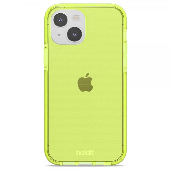 holdit iPhone 13/iPhone 14 kuoret Seethru Acid Green