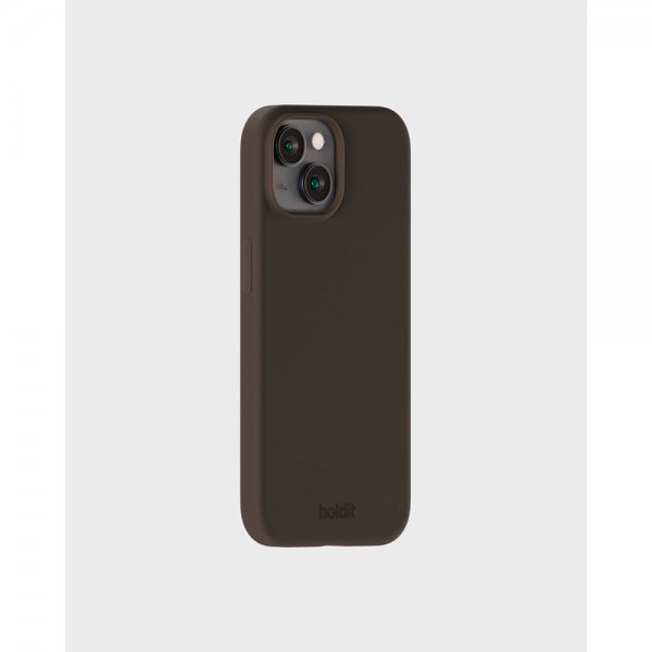 holdit iPhone 13/iPhone 14 Silikonikuori Chocolate
