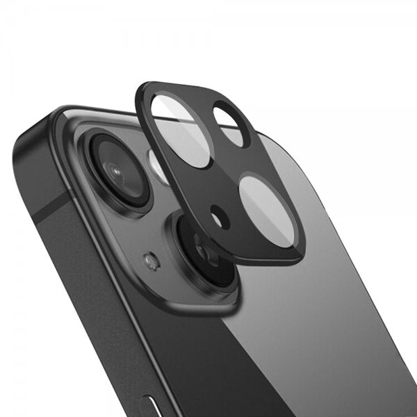 holdit iPhone 13/iPhone 13 Mini Kameran Suojalasi, Musta