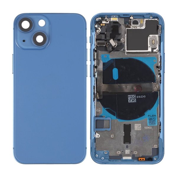 iPhone 13 Mini Takakansi Pienosilla - Sininen