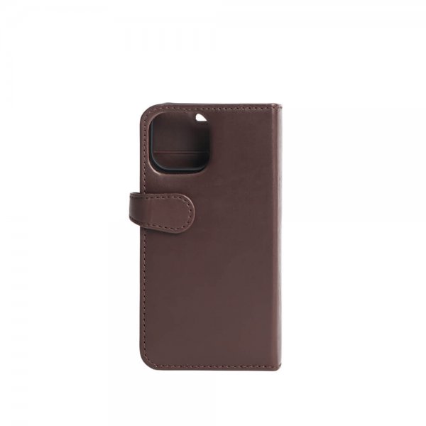 Buffalo iPhone 13 Mini -suojakuori, irrotettava kuori, ruskea