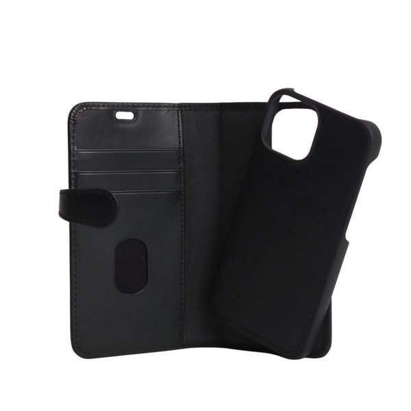 Buffalo iPhone 13 Mini -kotelo, irrotettava Buffalo-kuori, musta