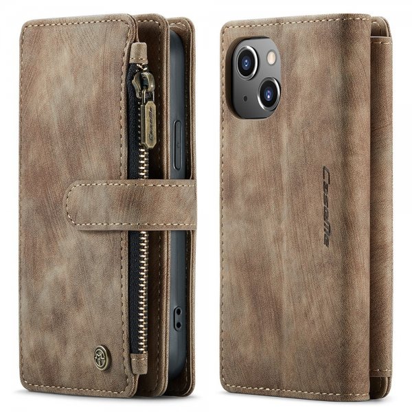 CaseMe iPhone 13 Mini -suojakuori C30 Series, ruskea