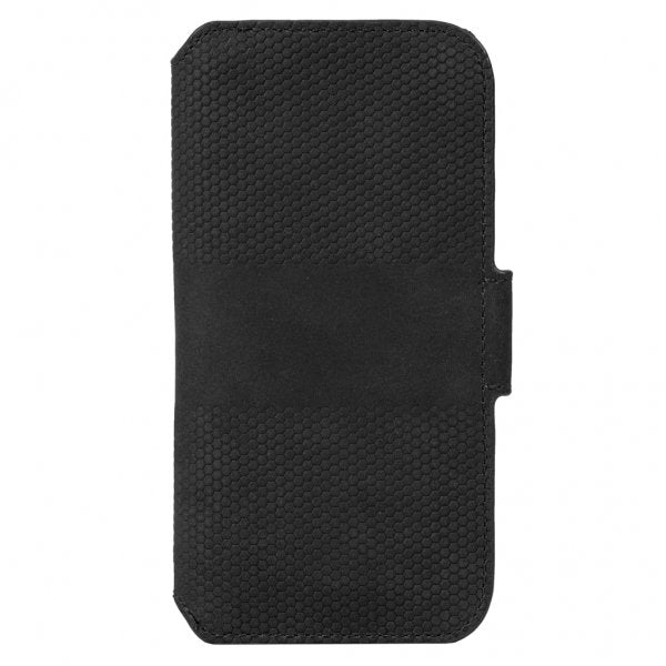 Krusell iPhone 13 Mini Kotelo Leather PhoneWallet Musta
