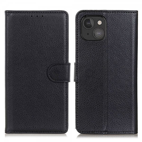 Nordic Covers iPhone 13 Mini Kotelo Litsi Raven Black