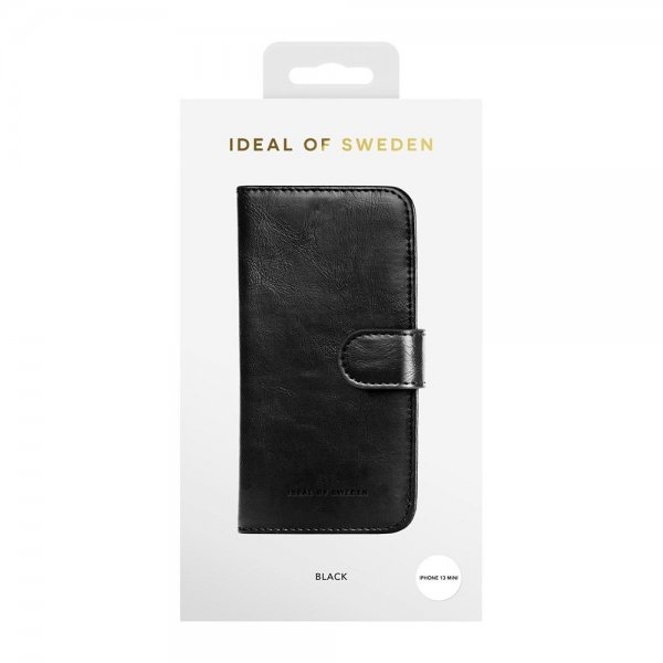Ideal of Sweden iPhone 13 Mini Kotelo Magnet Wallet+ Musta