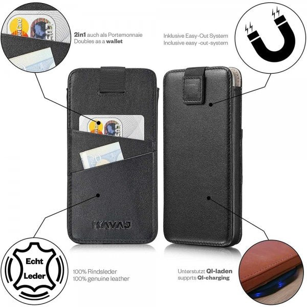 Kavaj iPhone 13 Mini Suojakotelo Miami Musta
