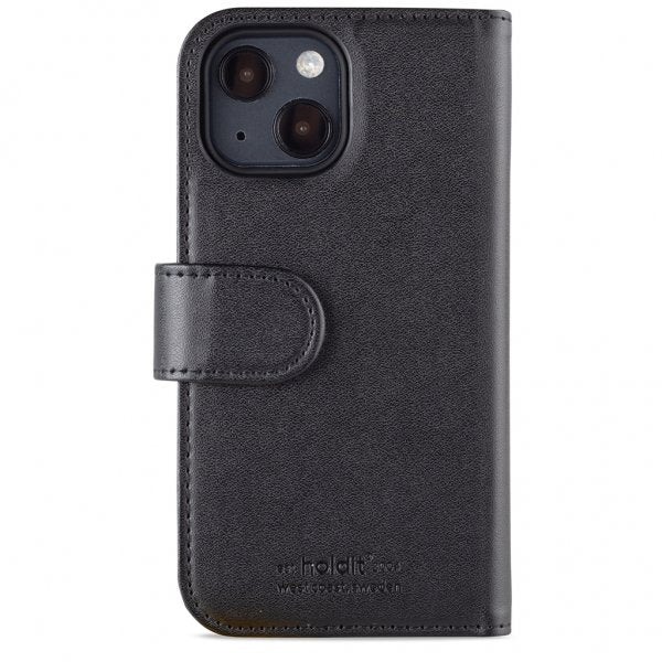 holdit iPhone 13 Mini Kotelo Wallet Case Magnet Musta