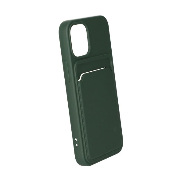 iPhone 13 Mini Kuori Korttipidike Vihreä