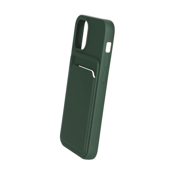 iPhone 13 Mini Kuori Korttipidike Vihreä