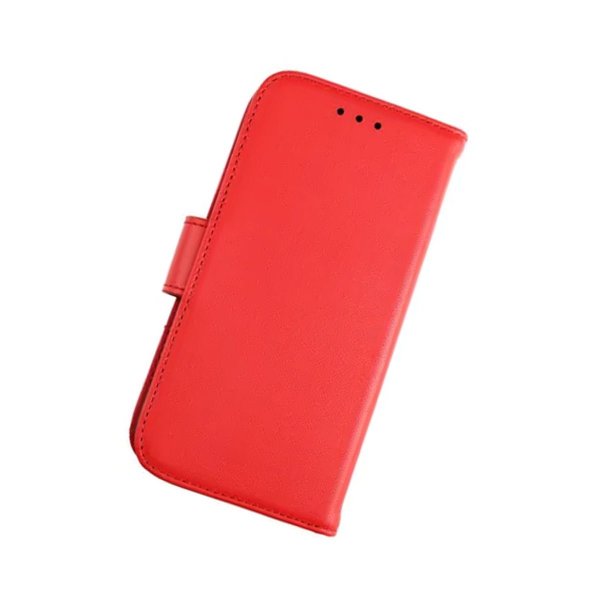 Rvelon iPhone 13 Mini Kotelo, aitoa nahkaa, punainen