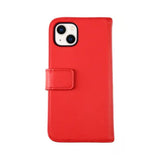 Rvelon iPhone 13 Mini Kotelo, aitoa nahkaa, punainen