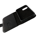 Rvelon iPhone 13 Mini Kotelo, aitoa nahkaa, musta