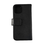 Rvelon iPhone 13 Mini Kotelo, aitoa nahkaa, musta