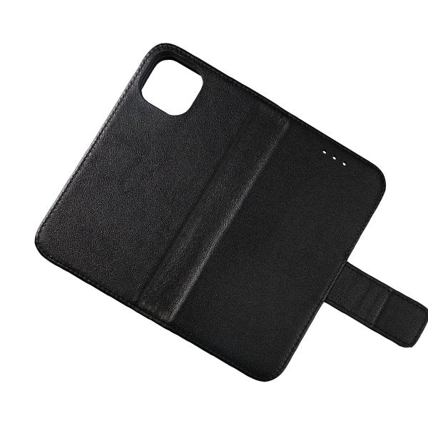 Rvelon iPhone 13 Mini Kotelo, aitoa nahkaa, musta