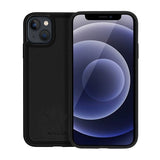 Rvelon iPhone 13 Mini -suojakuori magneettisesti irrotettavalla kuorella, musta