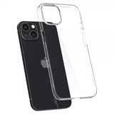 Spigen iPhone 13 Mini AirSkin Crystal Clear -suojakuori