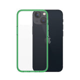 PanzerGlass iPhone 13 Mini -suojakuori ClearCase Color Lime