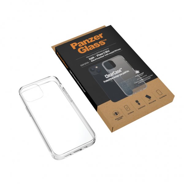 PanzerGlass iPhone 13 Mini Suojakuori ClearCase Läpinäkyvä