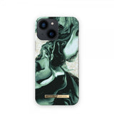 Ideal of Sweden iPhone 13 Mini Suojakuori Fashion Case Golden Olive Marble