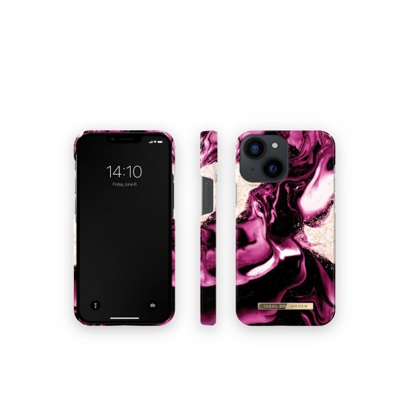Ideal of Sweden iPhone 13 Mini Suojakuori Fashion Case Golden Ruby