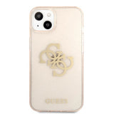 Guess iPhone 13 Mini Suojakuori Täys Glitter Kulta