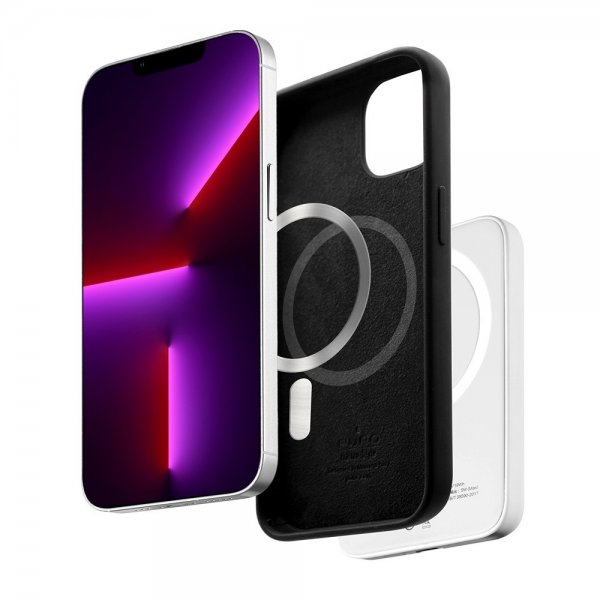 Puro iPhone 13 Mini -suojakuori ICON Mag, musta
