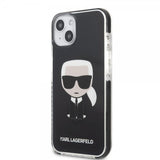 Karl Lagerfeld iPhone 13 Mini Kotelo Iconic Full Body Musta