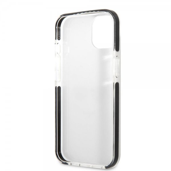 Karl Lagerfeld iPhone 13 Mini -suojakuori Karl & Choupette Valkoinen