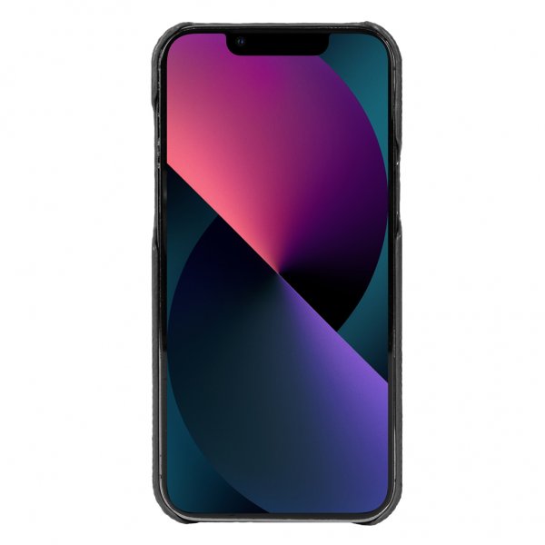 Krusell iPhone 13 Mini -kuori, nahka, musta