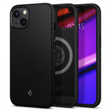 Spigen iPhone 13 Mini -kuori, Mag Armor, mattamusta