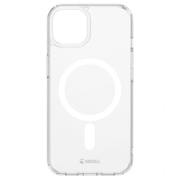Krusell iPhone 13 Mini Suojakuori MagSafe Clear Cover Läpinäkyvä