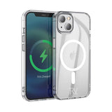 Rvelon iPhone 13 Mini Suojakuori TPU MagSafe Läpinäkyvä
