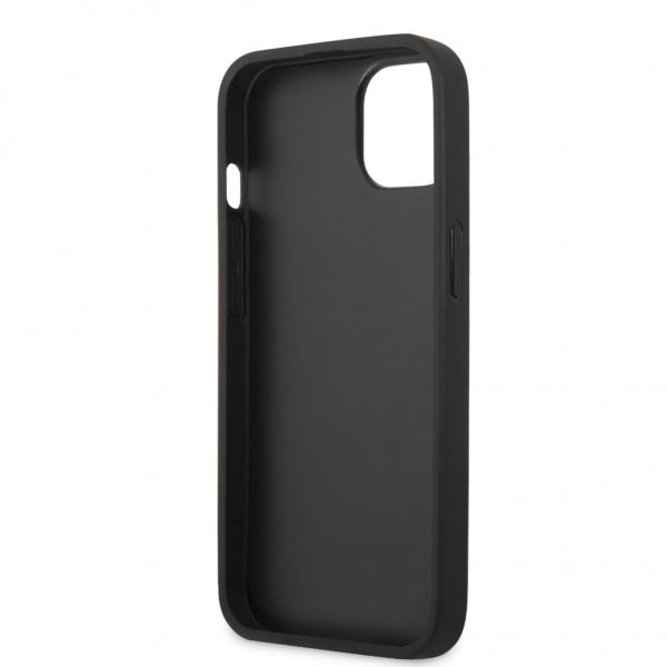 Karl Lagerfeld iPhone 13 Mini -kuori Metal Logo Musta