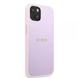 Guess iPhone 13 Mini Saffiano Metal Logo Violetti Kuori
