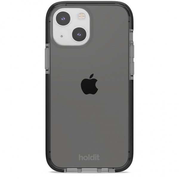 holdit iPhone 13 Mini Suojakuori Seethru Musta