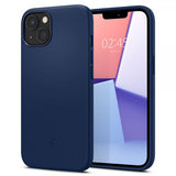 Spigen iPhone 13 Mini Suojakuori Silicone Fit Navy Blue