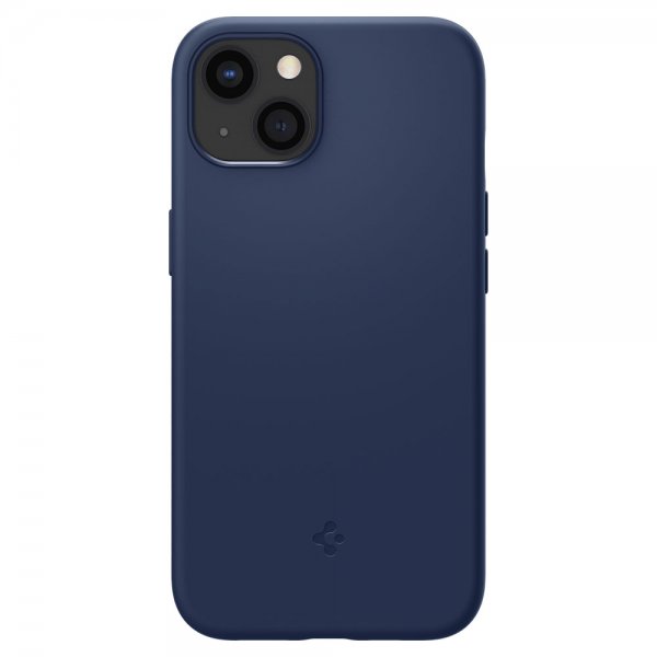 Spigen iPhone 13 Mini Suojakuori Silicone Fit Navy Blue