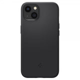 Spigen iPhone 13 Mini -silikonikuori, musta