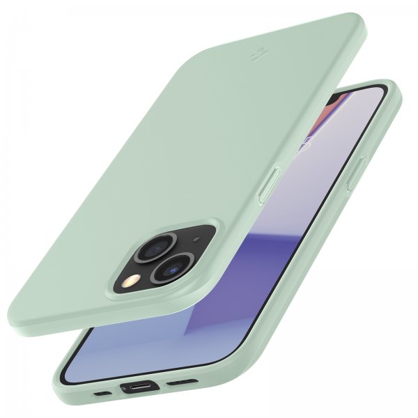 Spigen iPhone 13 Mini Thin Fit -kuori, Apple Mint