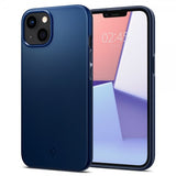 Spigen iPhone 13 Mini Thin Fit -suojakuori, laivastonsininen