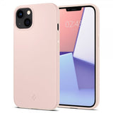 Spigen iPhone 13 Mini Thin Fit -kuori, Pink Sand
